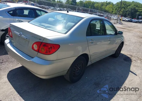 2004 Toyota Corolla Ce/Le/S из США, поврежденный, VIN 2T1BR38E84C302258